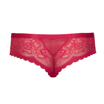 LIS-22194-A1- Brasiliano in pizzo Evelyn - rosso