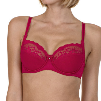 LIS-20226-20227-A1- Reggiseno soft Evelyn in pizzo - rosso