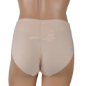 Slip modellante ventre plano in cotone -beige