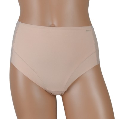 Slip contenitivo in cotone beige - Janira