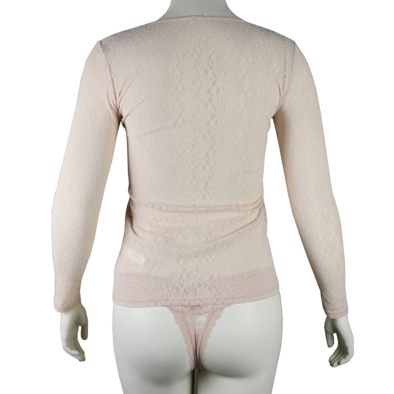 Maglia in pizzo elastico Dolche Amore Janira nudo