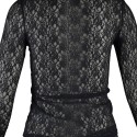 Maglia in pizzo elastico Dolche Amore Janira nero