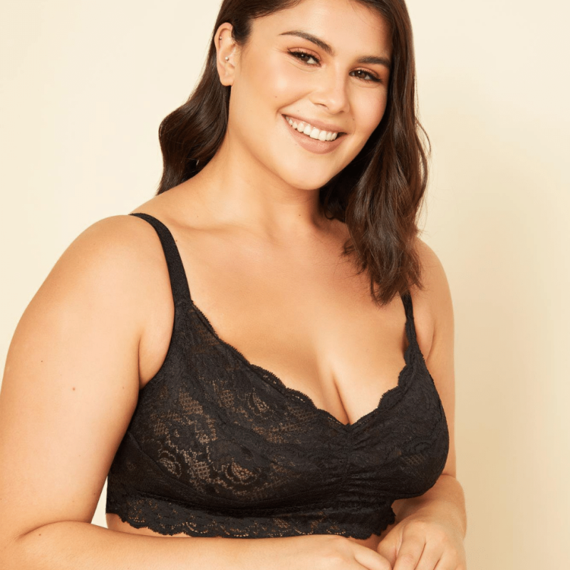 Bralette Extended Sweetie nera Cosabella