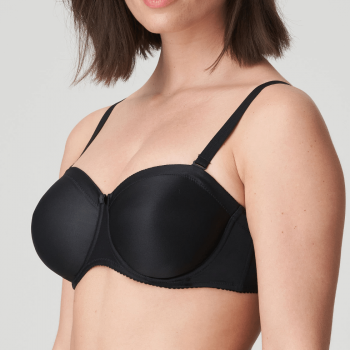 PD-0161331ZWA Reggiseno a fascia sfoderato Satin - nero