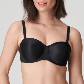 PD-0161331ZWA Reggiseno a fascia sfoderato Satin - nero