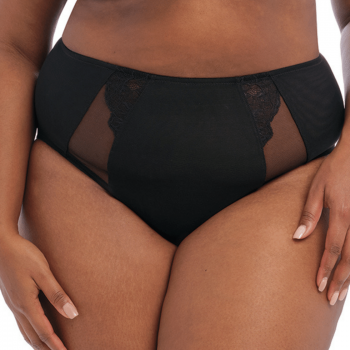 EL-EL8085BLK-Slip vita alta Brianna di Elomi-nero