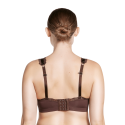 Bralette cotone Dalis deep nude