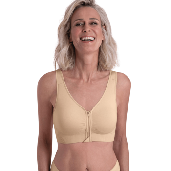 ANI5768X.753- Reggiseno Lynn da protesi senza ferretto aperto davanti- beige
