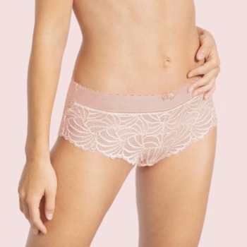 BF-07453.04A-Shorts Pampelune in pizzo - Blush