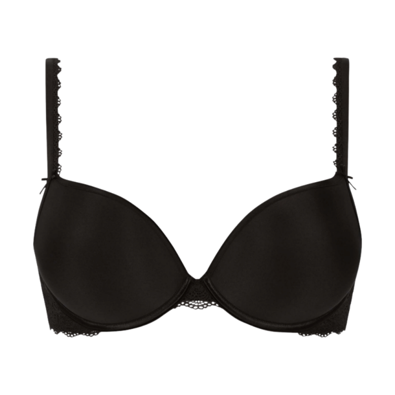 MEY-74812-003- Reggiseno push-up memory foam con ferretto serie Amorous - nero