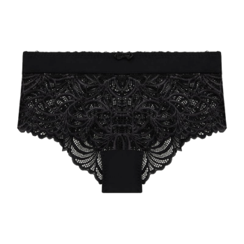 BF-07453.032 -Shorts Pampelune in pizzo- nero