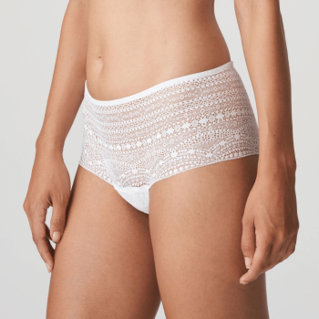 PD-0541972WIT- Hotpants Epirus in pizzo - bianco