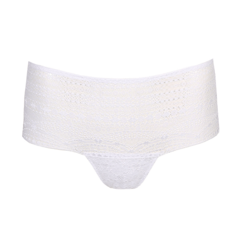PD-0541972WIT- Hotpants Epirus in pizzo - bianco