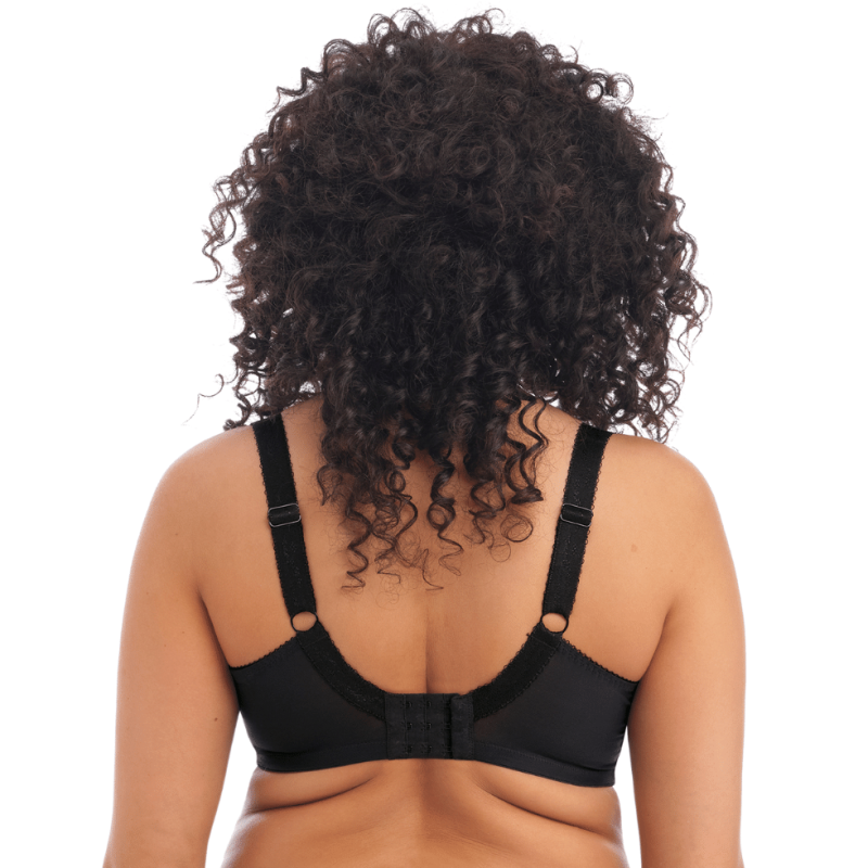 Reggiseno Elomi Morgan con ferretto Nero | Sostegno Extra fino alla Coppa R
