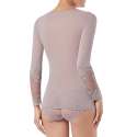 Maglia manica lunga con inserti in pizzo del marchio Janira