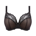 Reggiseno Plunge Elomi Charley Nero - Coppe Grandi