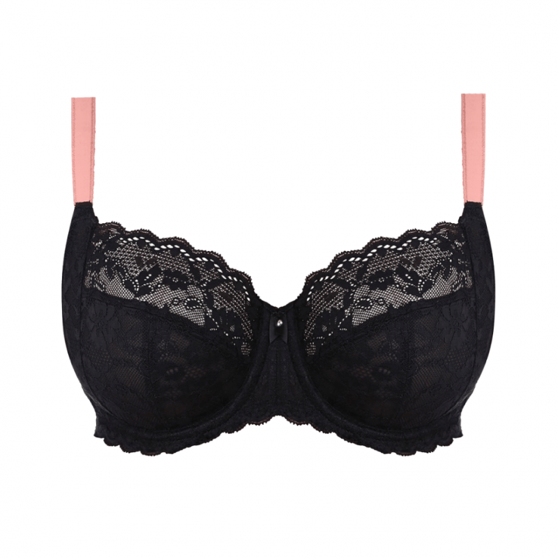 FL-AA5451BLK-Reggiseno softside Offbeat con ferretto - Nero