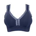 Bralette cotone Dalis blu navy