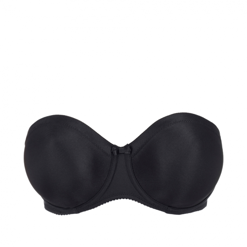 PD-0161331ZWA Reggiseno a fascia sfoderato Satin - nero