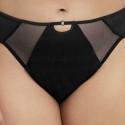 Elomi Sachi Slip Medio Nero - Intimo Curvy Coordinato