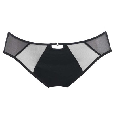Elomi Sachi Slip Medio Nero - Intimo Curvy Coordinato