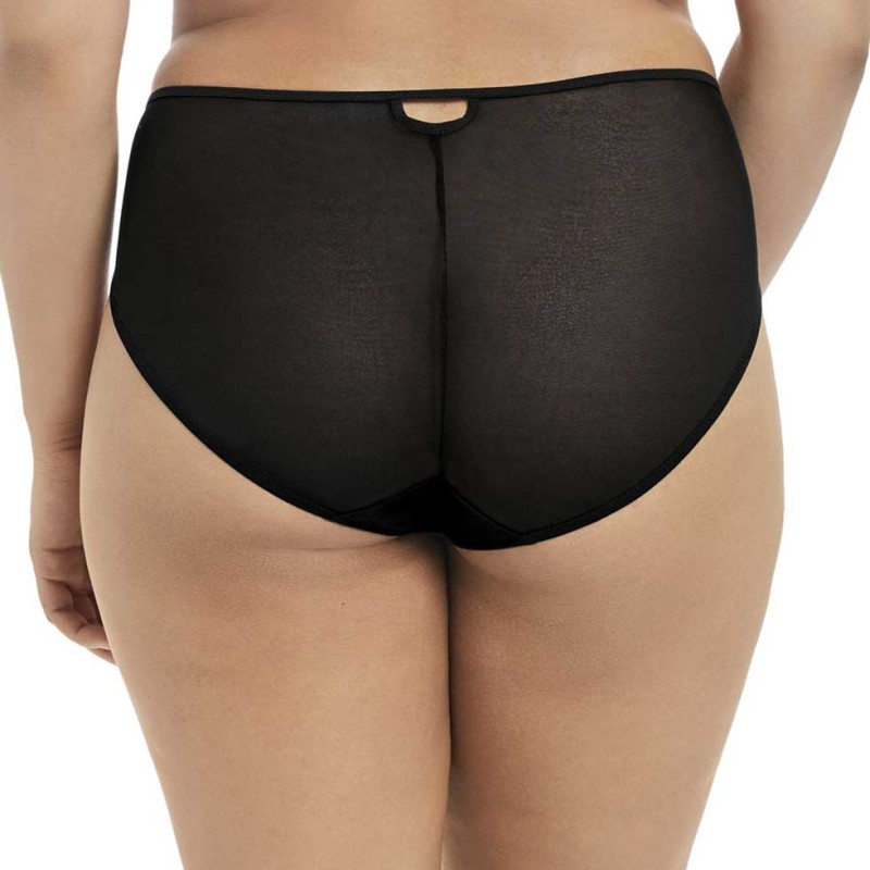 Elomi Sachi Slip Medio Nero - Intimo Curvy Coordinato
