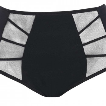 EL-EL4358BLK-Slip vita alta Sachi nero