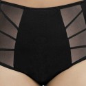 Slip Vita Alta Elomi Sachi Nero - Intimo Curvy Coordinato
