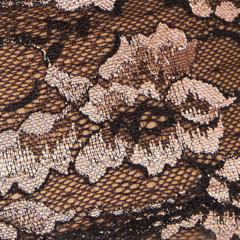 CB-SAVON1302BLK-MAN- Savona Bralette a triangolo in pizzo - Black Mandorla