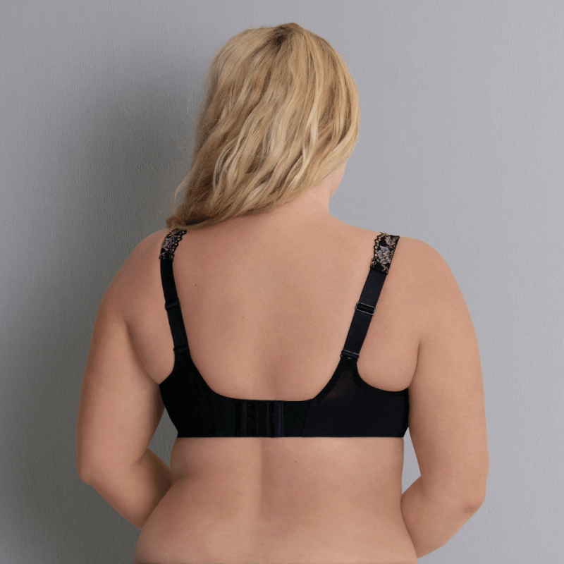 Reggiseno soft Colette nero speciale coppe grandi