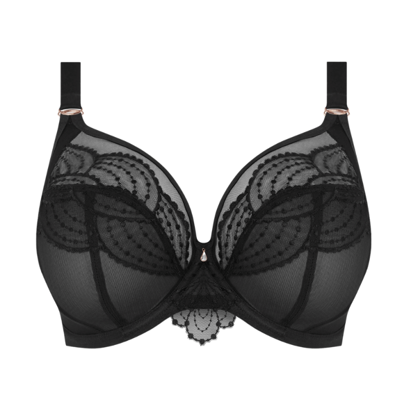 Reggiseno soft Priya nero speciale coppe grandi