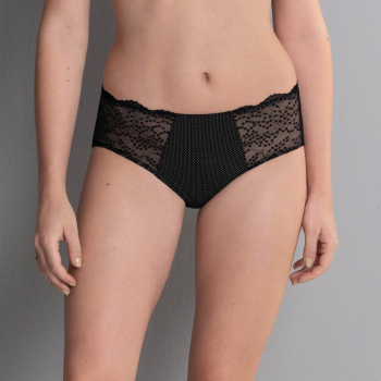 ANI1382.001- Slip Orely in pizzo - Nero