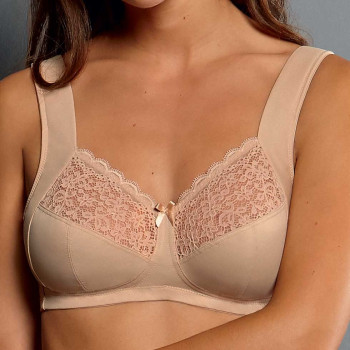 ANI5813.753-Reggiseno Havanna senza ferretto coppe Grandi - Deserto