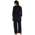 Set donna allattamento tre pezzi nero by Cosabella