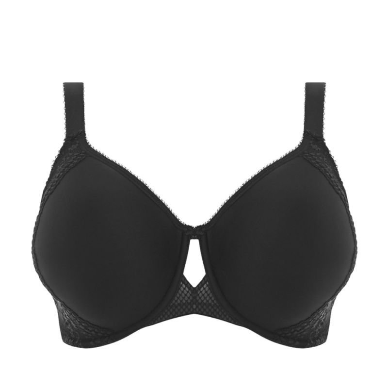 EL-EL4383BLK - Reggiseno Charley con ferretto e coppa liscia spacer - nero