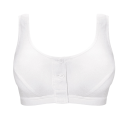 Reggiseno Isra da protesi aperto davanti bianco