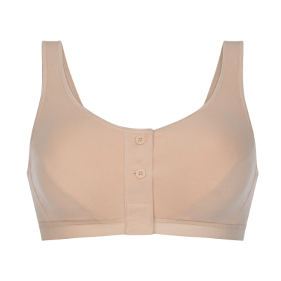Reggiseno Isra da protesi aperto davanti beige