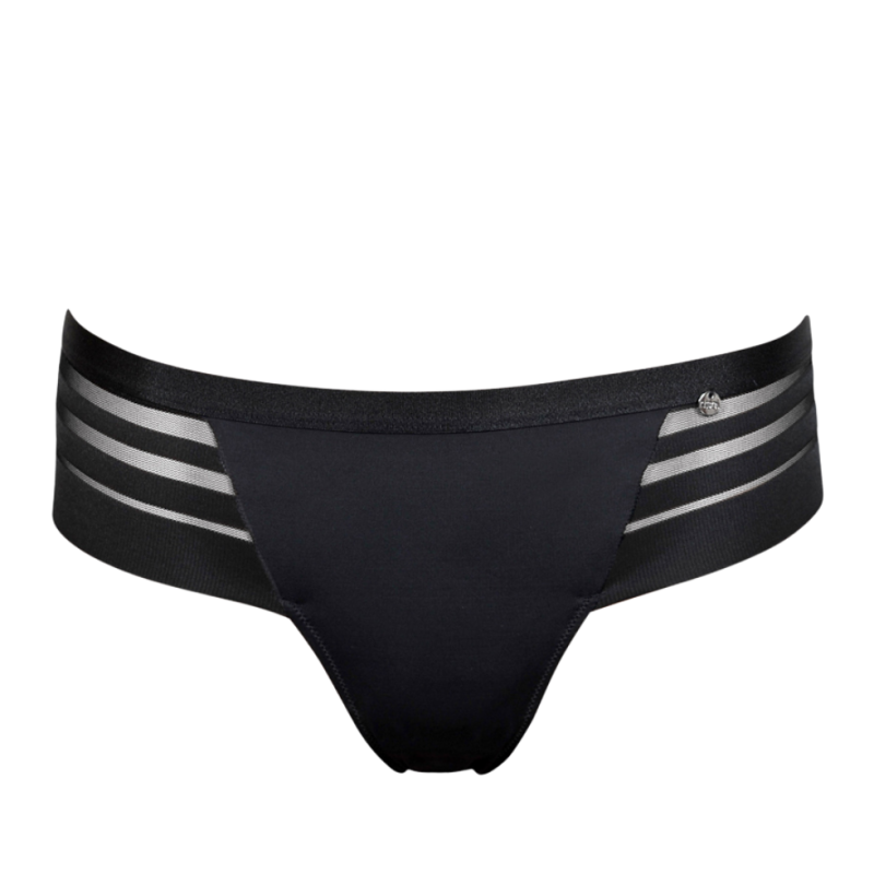 LIS-22139-02- Brasiliano liscio taglio laser Alegra - nero