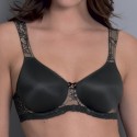 Reggiseno Abby liscio nero