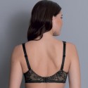 Reggiseno Abby liscio nero