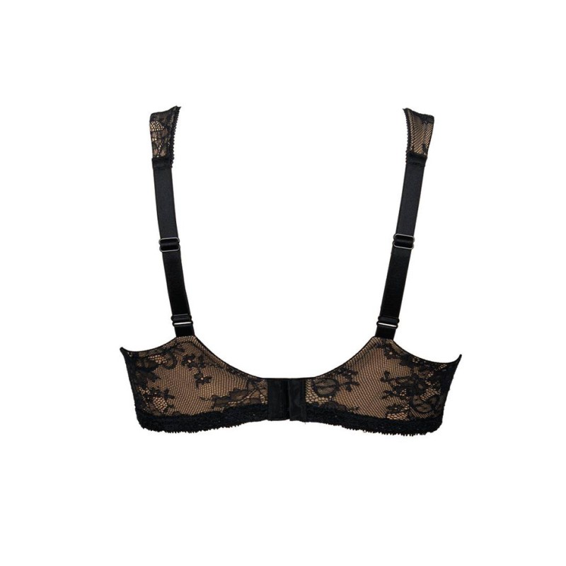 Reggiseno Abby liscio nero