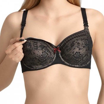 ANI5053.001-Reggiseno Allattamento Fleur Anita Maternity- nero