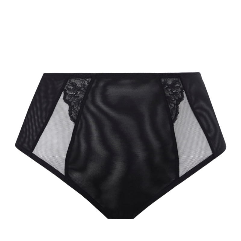 EL-EL8085BLK-Slip vita alta Brianna di Elomi-nero