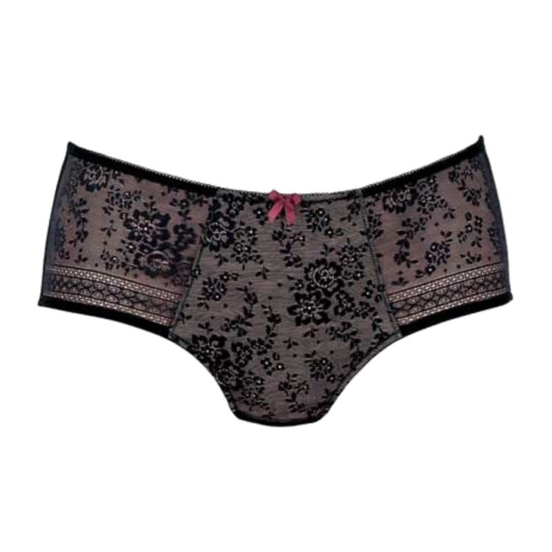 Slip Fleur medio Nero Rosa Faia shoponline