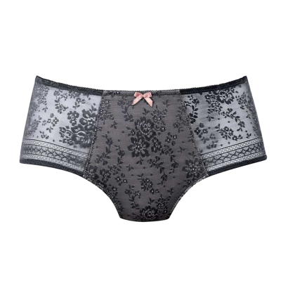 Slip alto Fleur antracite