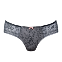 Slip antracite Fleur