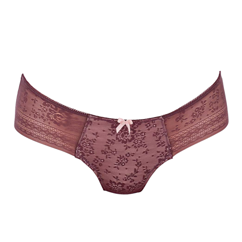 ANI1353.1.769 - Slip basso Fleur - rosa antico