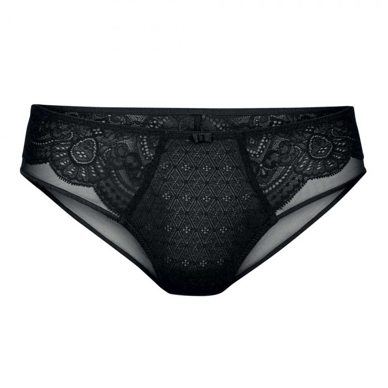 ANI1335.001 - Brasiliana Selma in pizzo - nero