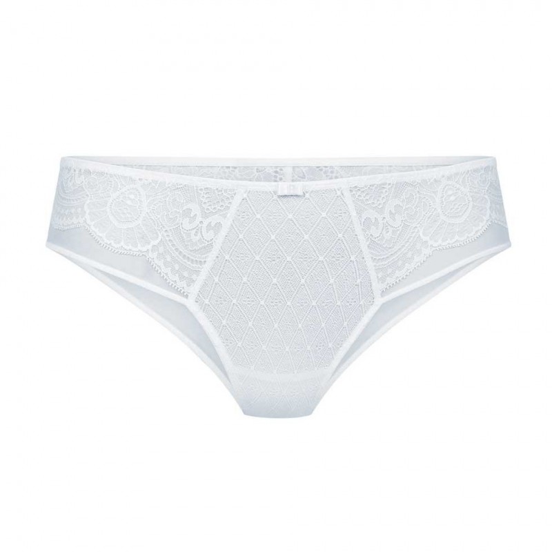 ANI1335.006- Brasiliana Selma in pizzo - bianco