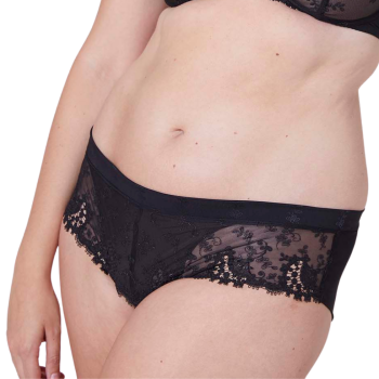 SP-12B630-015- Shorty Wish in pizzo - Nero